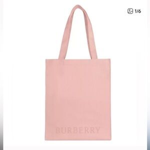 Burberry Soft Pink Tote Bag